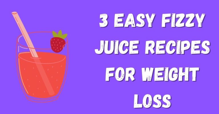 3 Recipes for Easy Fizzy Juice for Weight Loss